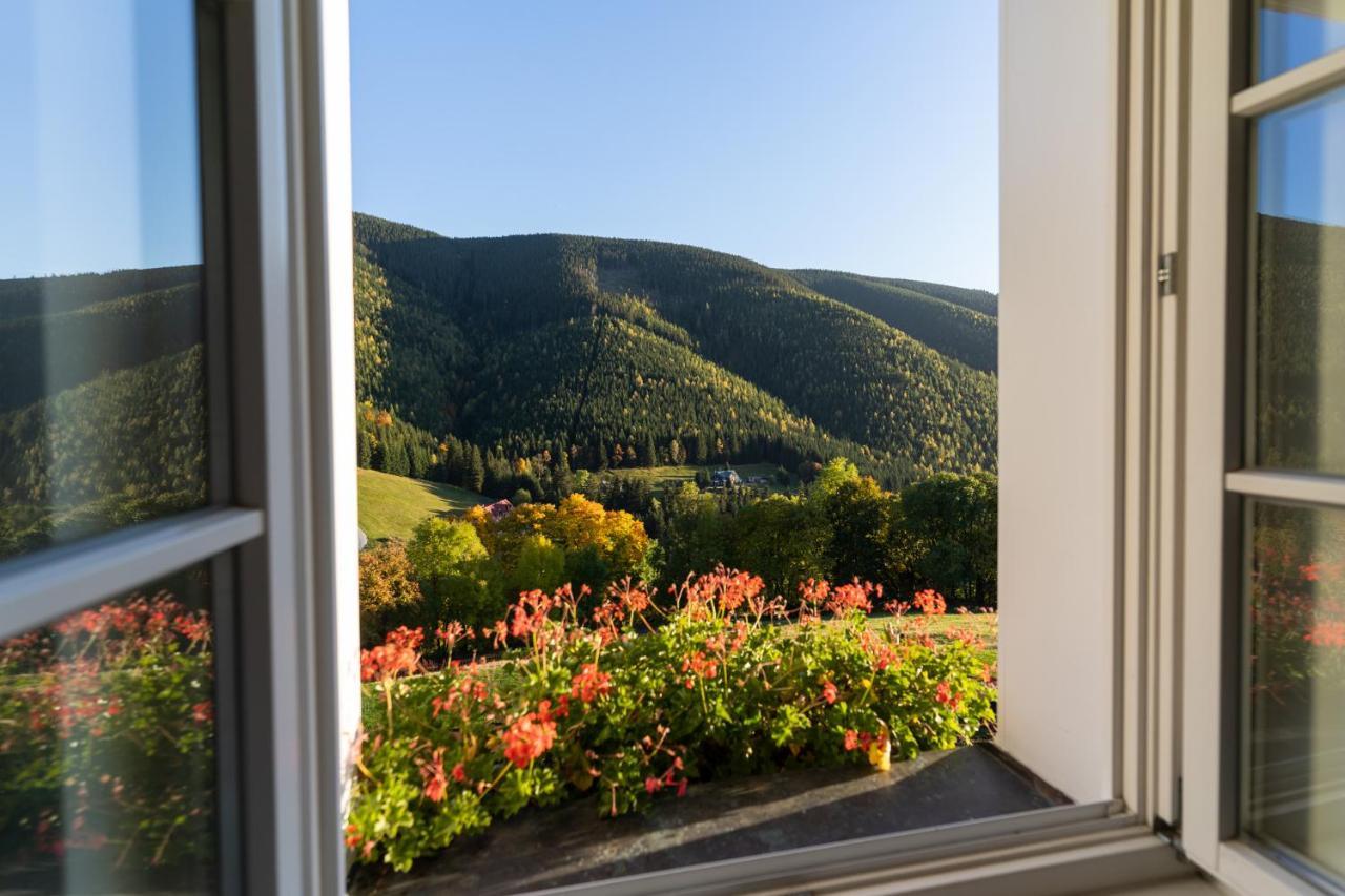 Pension Slunecnice & Panorama Restaurace Farma Špindlerŭv Mlýn Extérieur photo