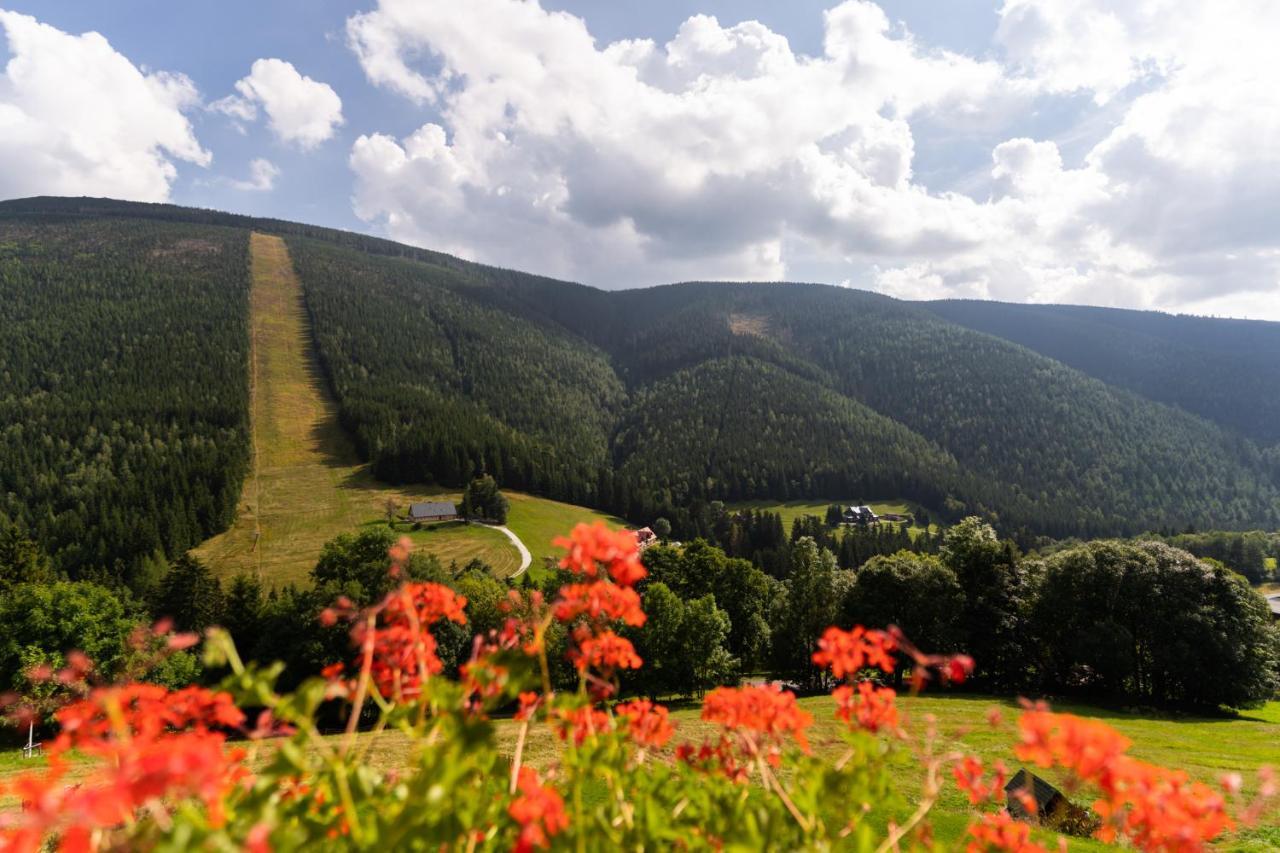 Pension Slunecnice & Panorama Restaurace Farma Špindlerŭv Mlýn Extérieur photo
