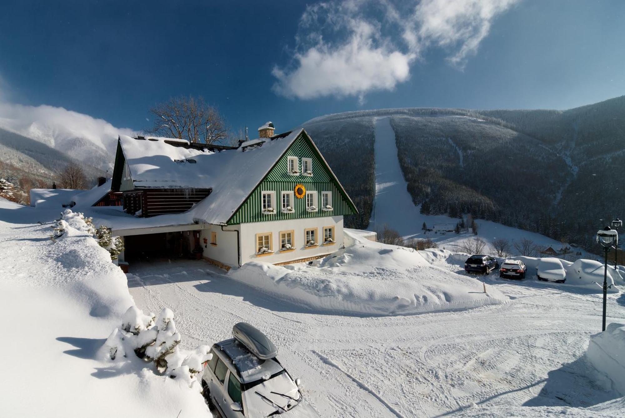 Pension Slunecnice & Panorama Restaurace Farma Špindlerŭv Mlýn Extérieur photo